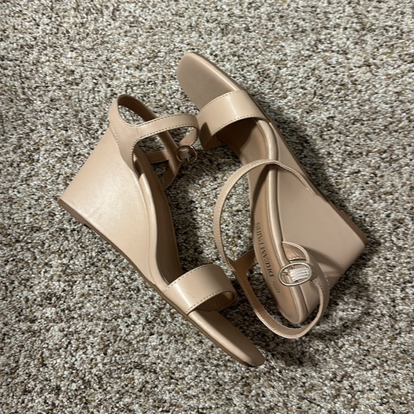 DREAM PAIRS Women’s Casual Dressy Wedge Sandals Cute Square Toe - Picture 4 of 4